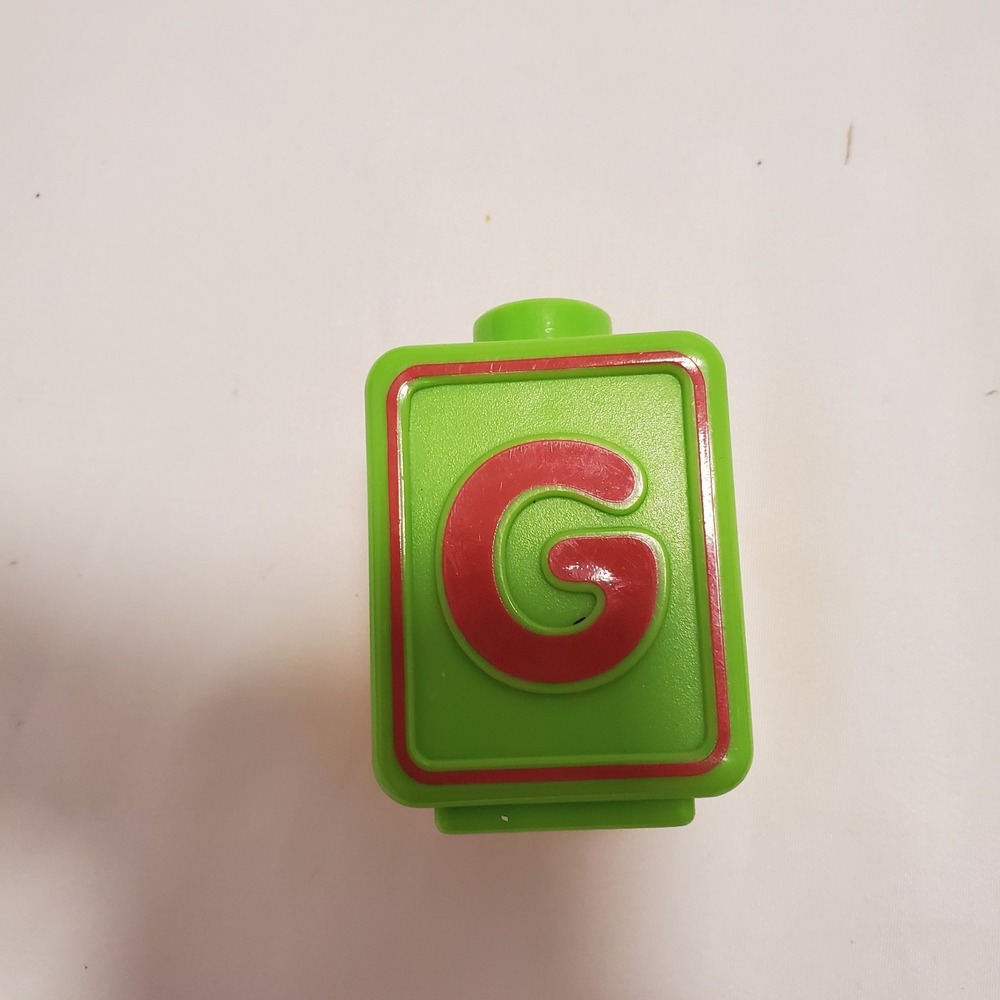 VTech Ultimate Alphabet Activity Cube Replacement Letter Block G T 80-505000